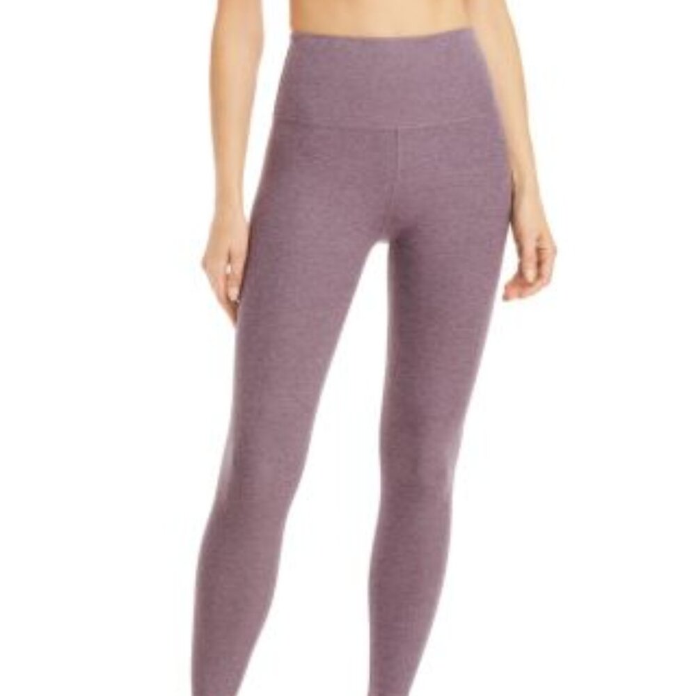 Beyond Yoga Purple Mauve Space Dye Caught In The Midi Leggings